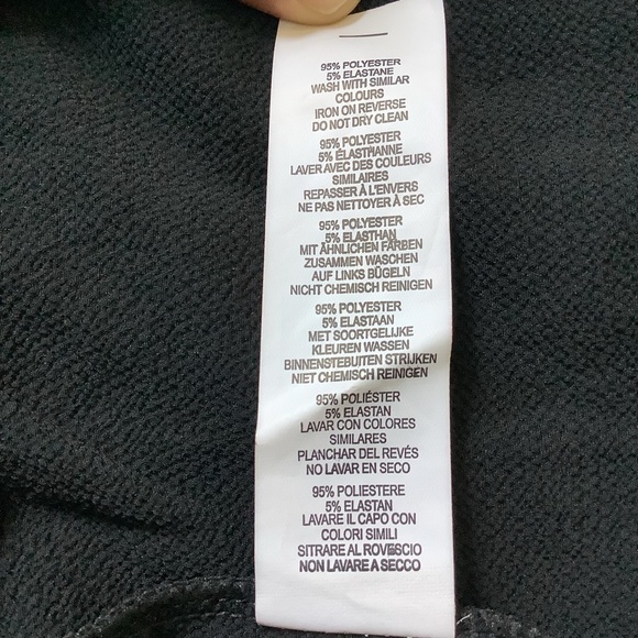 Nwt Boohoo Petite Black Woven Wrap Midi Dress Size 4 - Picture 7 of 11